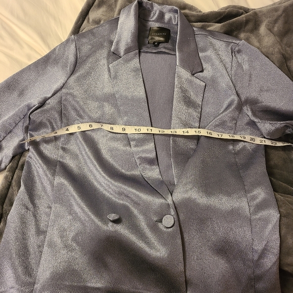 Dynamite Metalic Blazer Dress - Picture 5 of 7